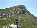 Bobotov kuk 2523 m.n.m. Durmitor, Črna Gora&nbsp;Vjetrna brda