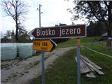 Sprehod po Bloški planoti,Bloško jezero K Bloškemu jezeru.