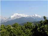 Panorama od Planjave do Ojstrice.