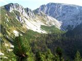 Konec ceste pod Struško (Strmela) - Planina Seča