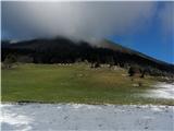 planina s četrte slike ob povratku. zima je šla pa pa